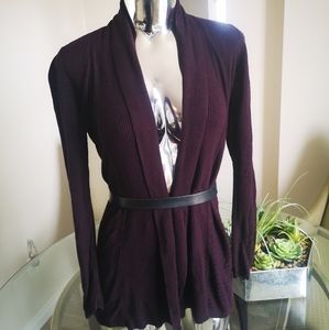 Le Chateau Plum Cardigan